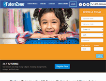 Tablet Screenshot of etutorszone.com